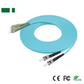 CPC01-SC-ST-1M-D-OM3 CPC01-SC-ST-2M-D-OM3 CPC01-SC-ST-3M-D-OM3 CPC01-SC-ST-5M-D-OM3 CPC01-SC-ST-8M-D-OM3 CPC01-SC-ST-10M-D-OM3 10Gigabit Multi Mode Dual Core Optical Fiber Patch Cord