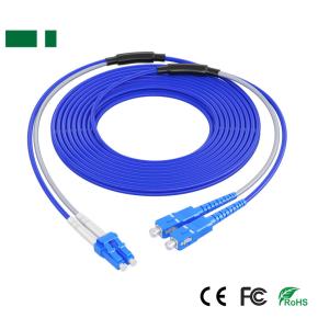 LC/UPC-SC/UPC-1MA-D LC/UPC-SC/UPC-2MA-D LC/UPC-SC/UPC-3MA-D LC/UPC-SC/UPC-5MA-D LC/UPC-SC/UPC-10MA-D Armored Optical Fiber Patch Cord Single-Mode Dual Core