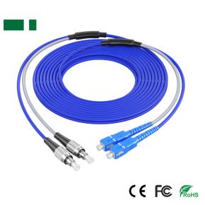 SC/UPC-FC/UPC-1MA-D SC/UPC-FC/UPC-2MA-D SC/UPC-FC/UPC-3MA-D SC/UPC-FC/UPC-5MA-D SC/UPC-FC/UPC-10MA-D Armored Optical Fiber Patch Cord Single-Mode Dual Core