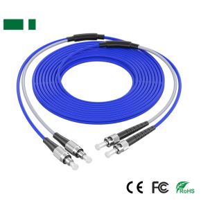 FC/UPC-ST/UPC-1MA-D FC/UPC-ST/UPC-2MA-D FC/UPC-ST/UPC-3MA-D FC/UPC-ST/UPC-5MA-D FC/UPC-ST/UPC-10MA-D Armored Optical Fiber Patch Cord Single-Mode Dual Core