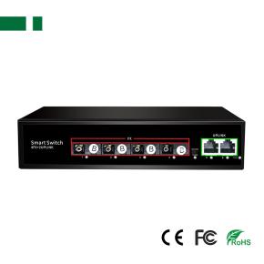 CFS-514F2E 100Mbps 4*SC to 2*RJ45 Fiber Optic Transceiver