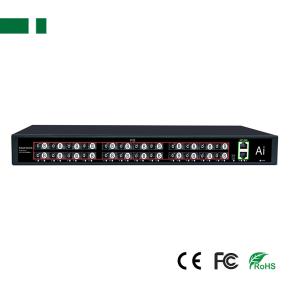 CFS-7024F2E 100Mbps 24*SC to 2*RJ45 Fiber Optic Transceiver