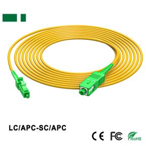 Single-mode Single-core Optical Fiber Patch Cord SC/APC-LC/APC-1M SC/APC-LC/APC-2M SC/APC-LC/APC-3M SC/APC-LC/APC-5M SC/APC-LC/APC-10M SC/APC-LC/APC-15M SC/APC-LC/APC-20M SC/APC-LC/APC-25M