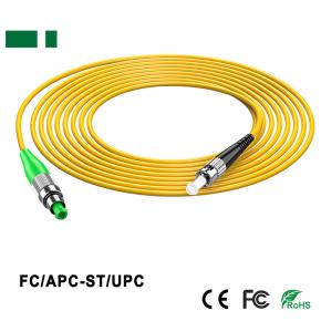 Single-mode Single-core Optical Fiber Patch Cord FC/APC-ST/UPC-1M FC/APC-ST/UPC-2M FC/APC-ST/UPC-3M FC/APC-ST/UPC-5M FC/APC-ST/UPC-10M FC/APC-ST/UPC-15M FC/APC-ST/UPC-20M FC/APC-ST/UPC-25M