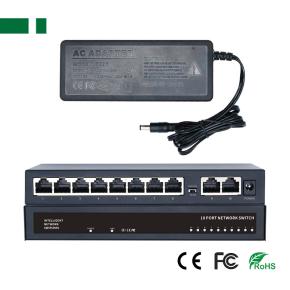 CPE-4082W 10 Port 100Mbps POE Switch with External Power