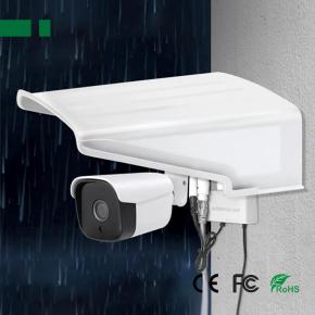 CJB-D12 White Surveillance camera rainproof and Sun Shield cover