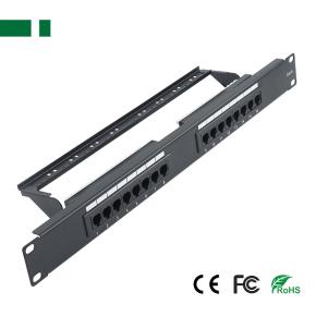 CPP16-6-16 16-Port Cat6 Patch Panel for 19In Rack Mount CPP16-5E-16