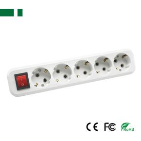 C-PD5825 5-Way 16A EU Standard Without Cable With Button Power Strip