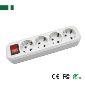 C-PD5824 4-Way 16A EU Standard Without Cable With Button Power Strip
