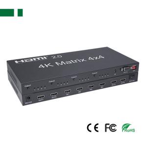 CHM-0404C 4K@60Hz HDMI Matrix 4 Input 4 Output 