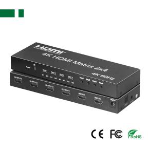 CHM-M0204B 4K@60Hz HDMI Matrix 2*4 with Audio