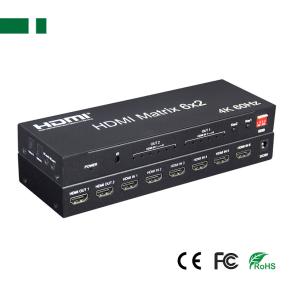 CHM-M0602 4K@60Hz 6x2 HDMI Matrix with Audio output