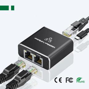 CRJ-G102 1*2 Gigabit RJ45 Ethernet Switch