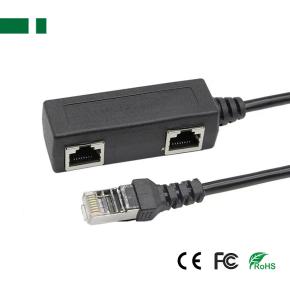 CRJ-MF102 1*2 100Mbps RJ45 Ethernet Splitter Cable