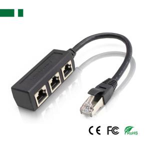 CRJ-MF103 1*3 100Mbps RJ45 Ethernet Splitter Cable
