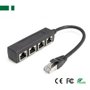 CRJ-MF104 1*4 100Mbps RJ45 Ethernet Splitter Cable