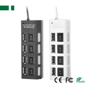 CUH-204B 4 Port USB 2.0 Ethernet Network Hub CUH-204W