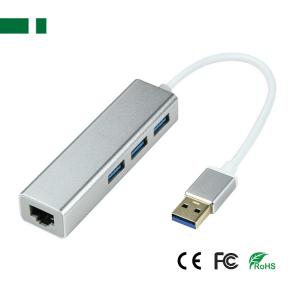 CUH-U302 3 Port USB 2.0 & Ethernet Network Hub Adapter