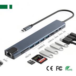 CHM-TC1001 10-in-1 USB-C HUB Adapter