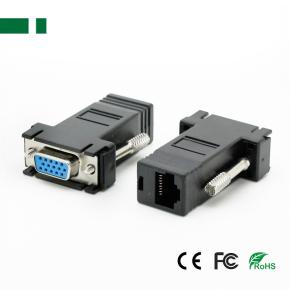 CVA-054 VGA Female to RJ45 Female Connector