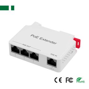 CPE-1083 1*3 100Mbps Rail-Mounted POE Extender